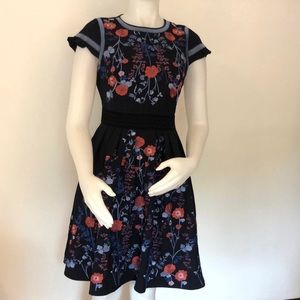 Foxiedox Senna Embroidered Dress